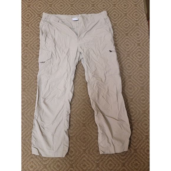 Columbia Other - Mens lightweight Columbia omni-shade light khaki cargo pants - 36x30